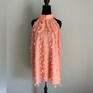 Beachsissi floral appliqué dress